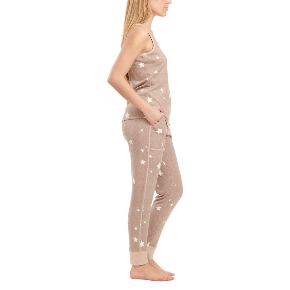 LIVE LOVE LOUNGE by Karen Neuburger Star Joggers SET - XS